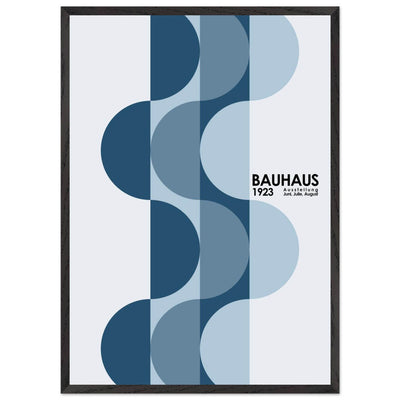 Bauhaus-Style The Blue Design - Vibrantwalls