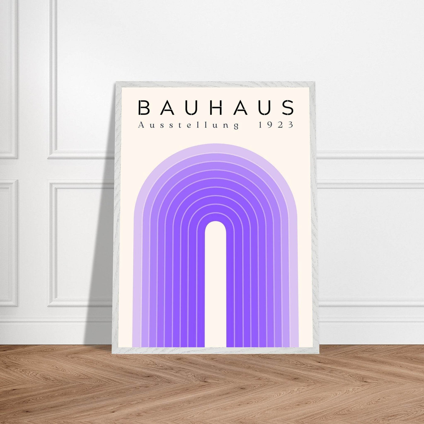 Bauhaus Ausstellung 1923 Violet - Vibrantwalls