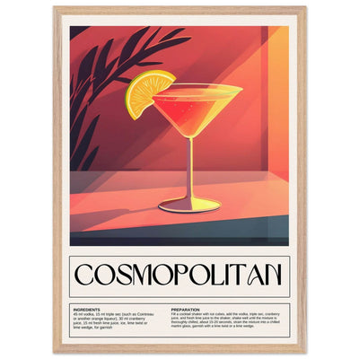 Cosmopolitan Cocktail - Vibrantwalls