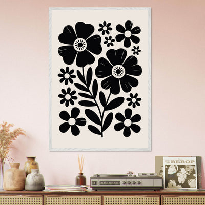 Minimalist Floral Meadow - Vibrantwalls