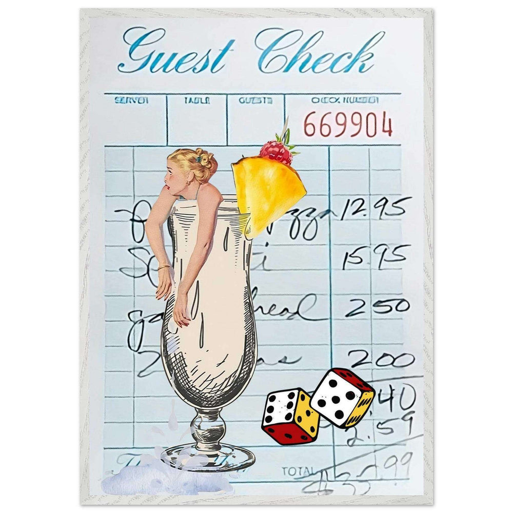 Gin Tonic Cocktail Set Retro Wall Art - Vibrantwalls