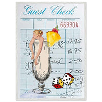 Gin Tonic Cocktail Set Retro Wall Art - Vibrantwalls