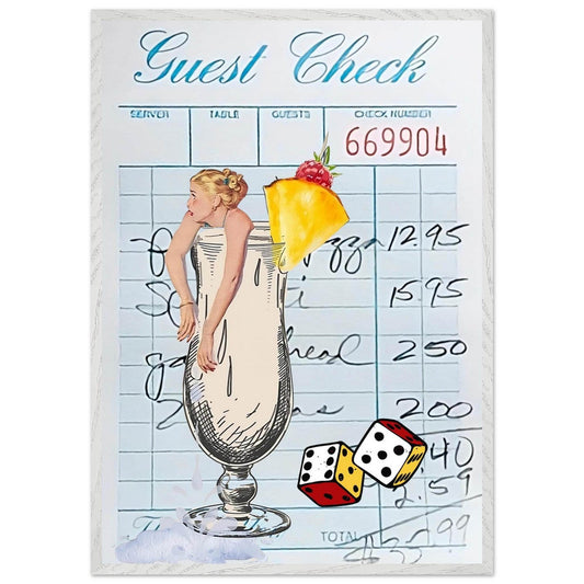 Retro Bar & Cocktail Chic - Premium Gin and Tonic Cocktail Set - Vibrantwalls