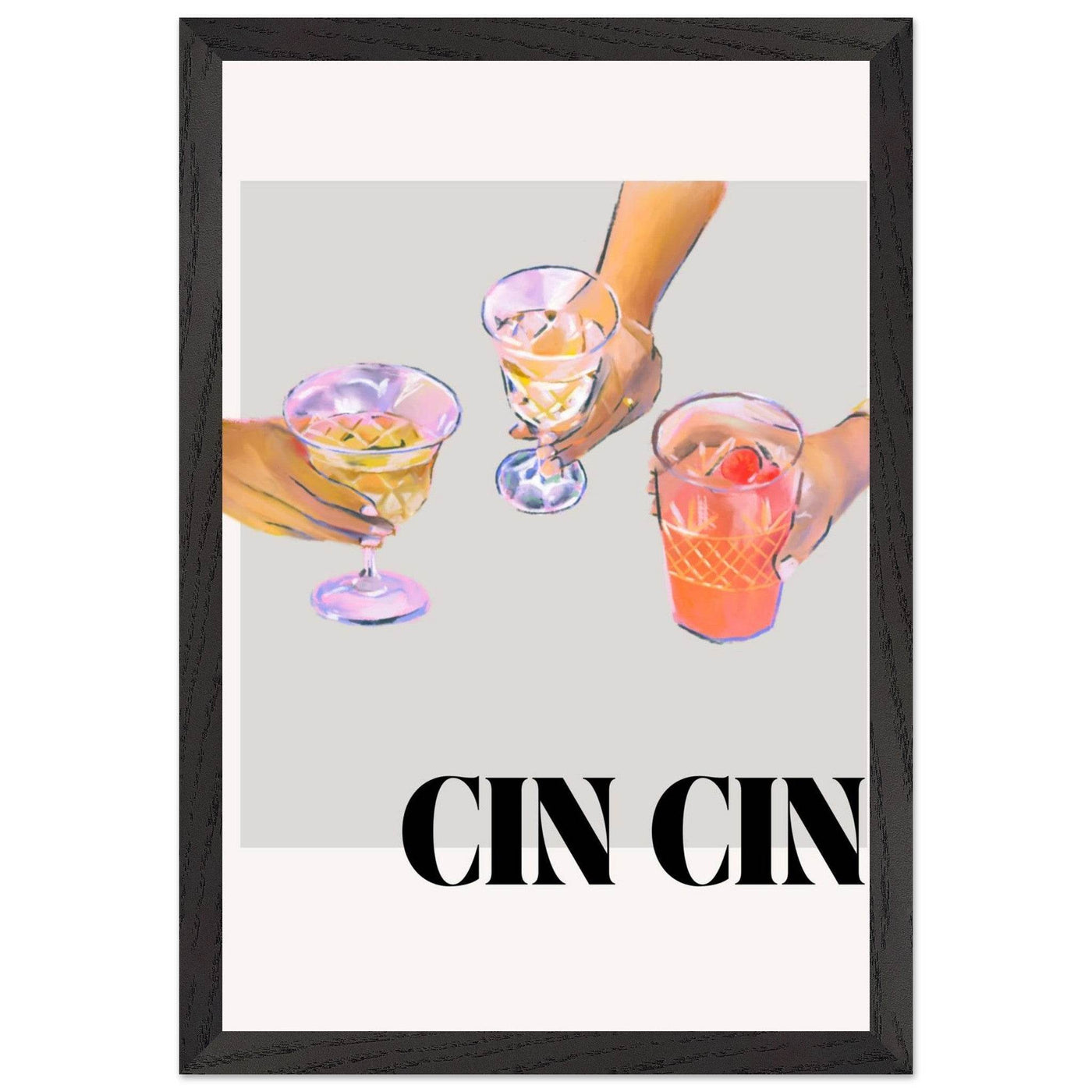 Cin Cin! Gin & Tonic Cocktail Recipe - Vibrantwalls