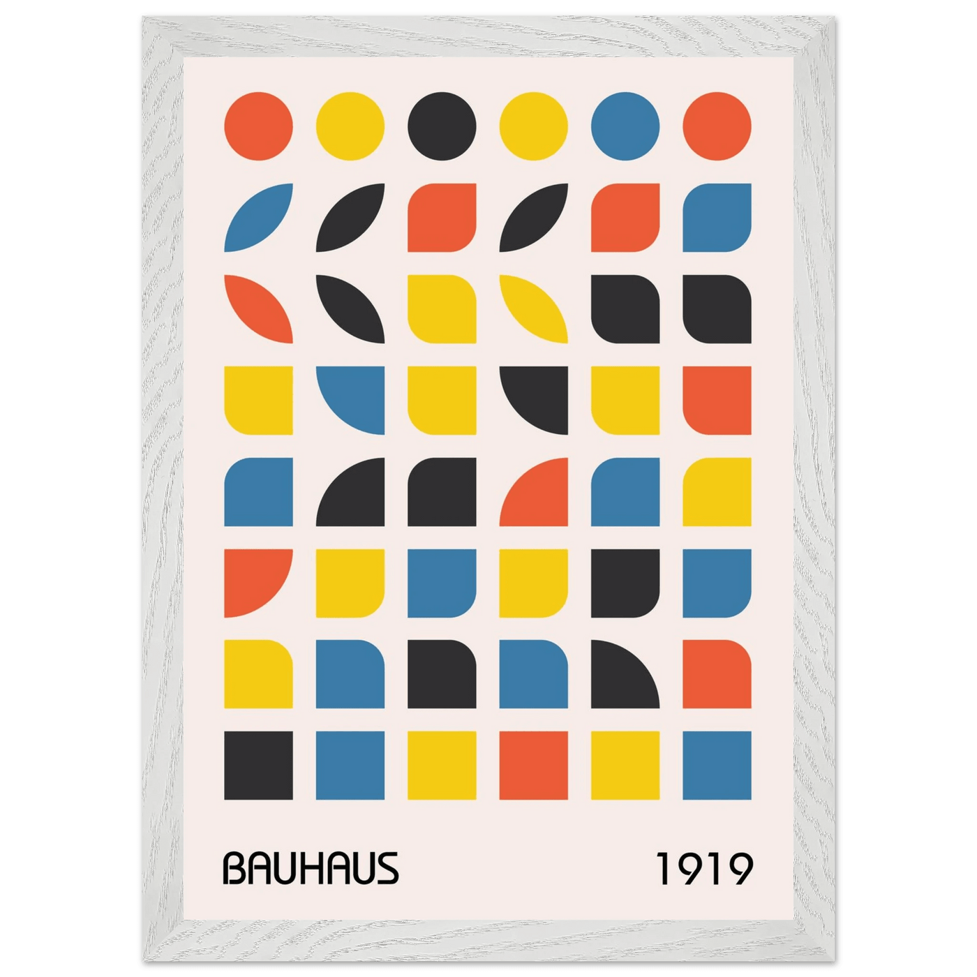 Bauhaus 1919 Geometric Abstract - Vibrantwalls