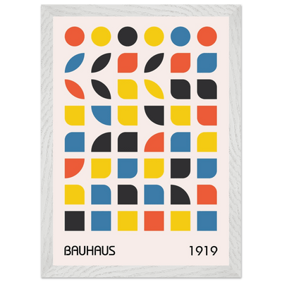 Bauhaus 1919 Geometric Abstract - Vibrantwalls