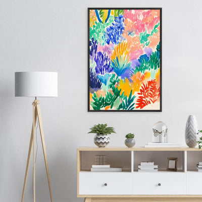 Matisse-Abstract Floral - Vibrantwalls