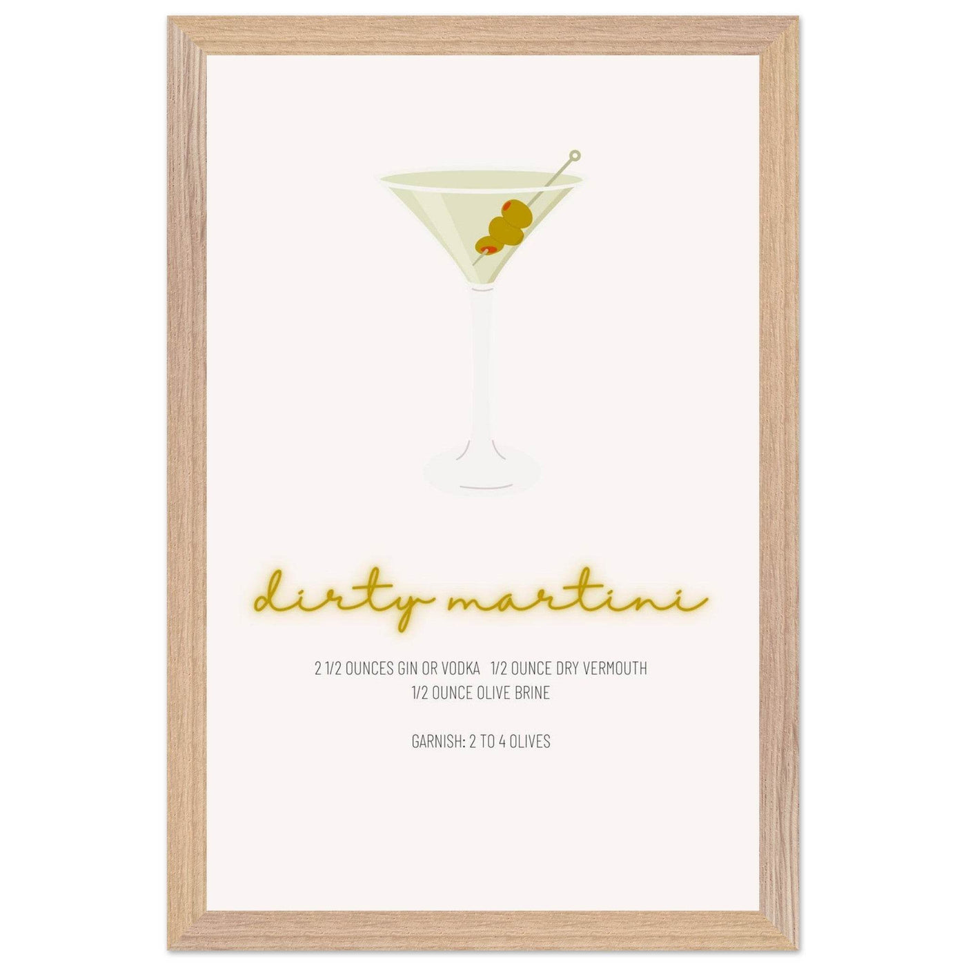 Dirty Martini Recipe - Vibrantwalls