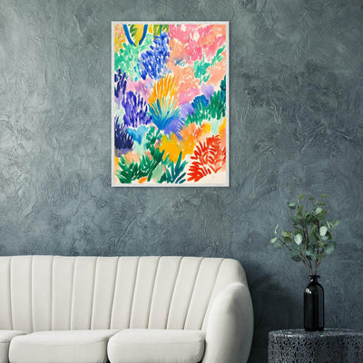 Matisse-Abstract Floral - Vibrantwalls