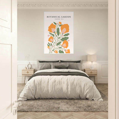 Botanical Garden Collection Framed Poster – Warm Floral Art Print | Ready-to-Hang in Various Sizes & Frame Styles - Vibrantwalls
