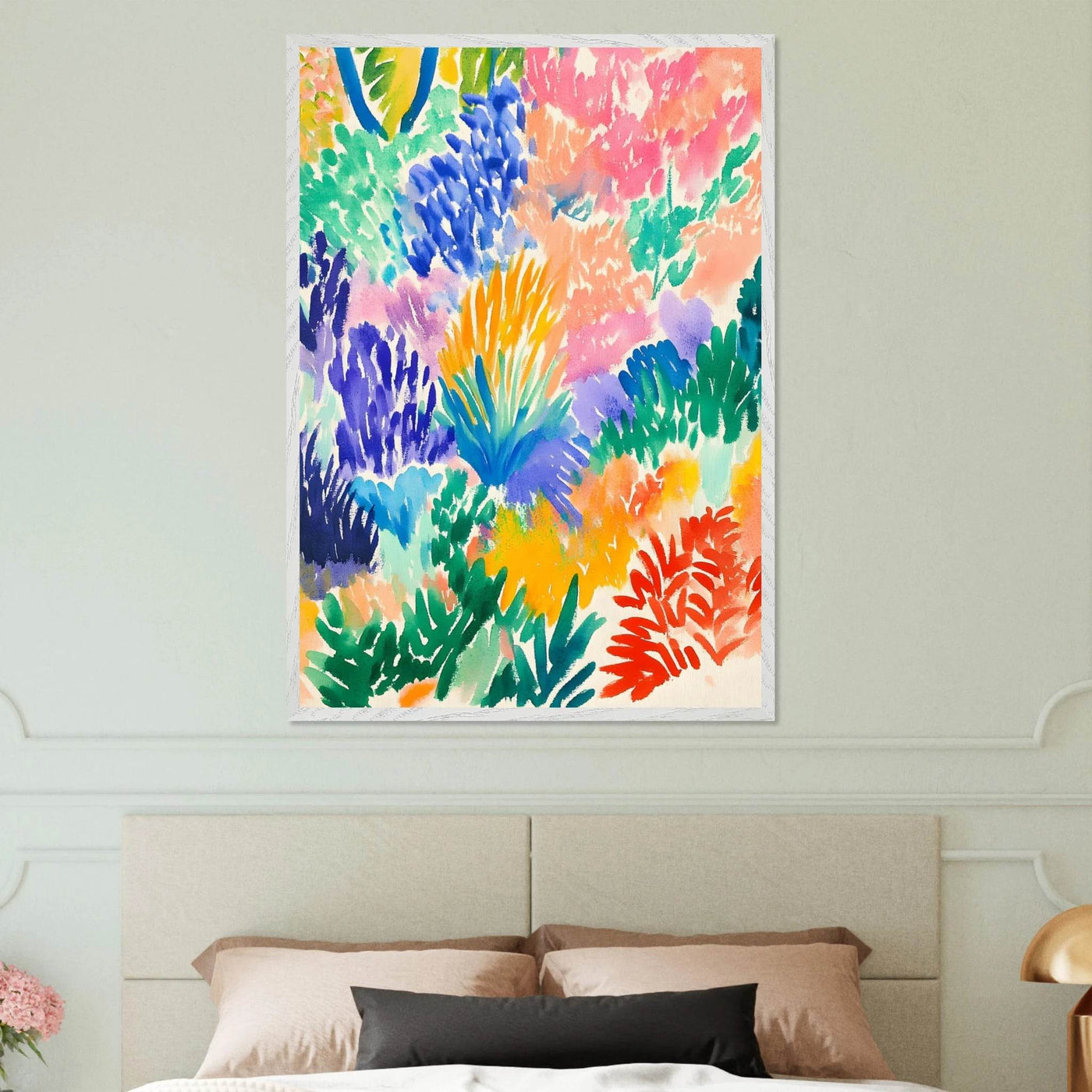 Matisse-Abstract Floral - Vibrantwalls