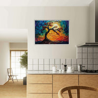 Impasto Tree of Life Poster - Vibrantwalls