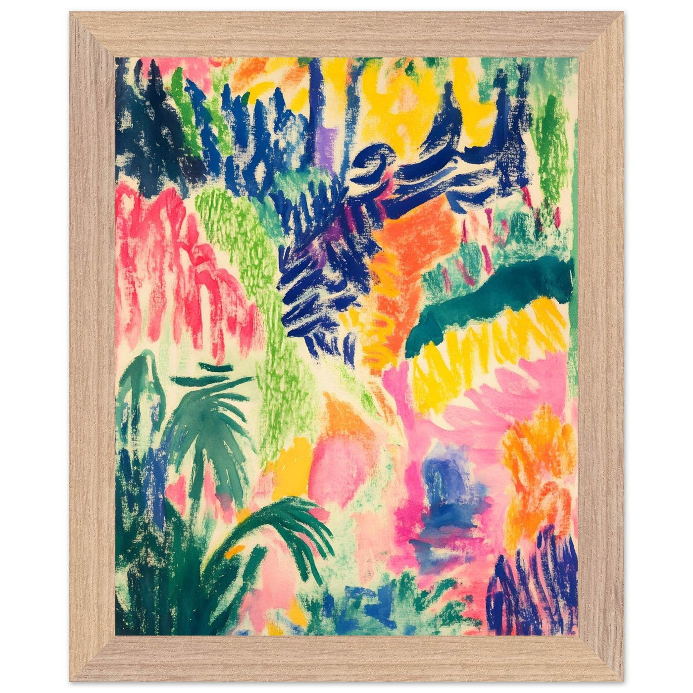 Vibrant Abstract Henri Matisse - Vibrantwalls