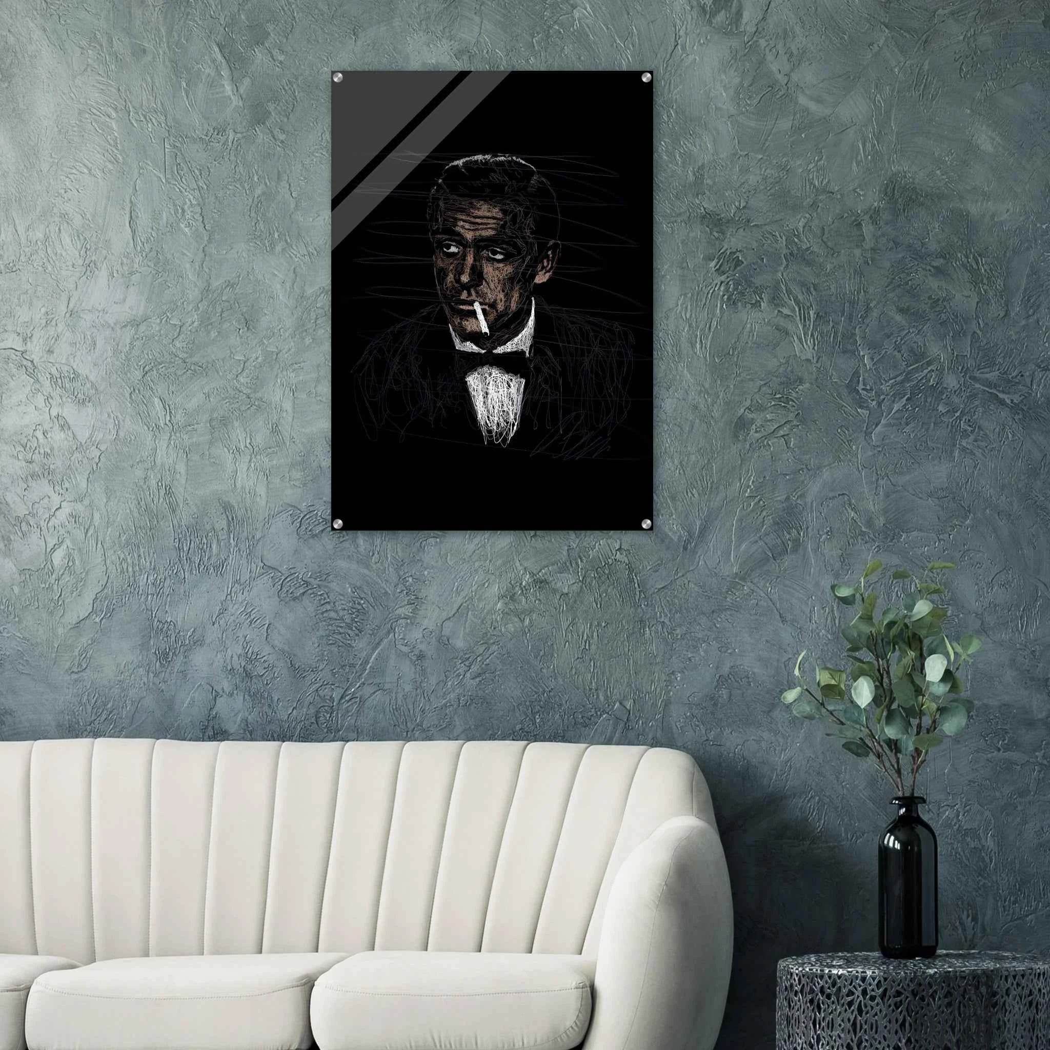 Dean Martin Acrylic Print - Iconic Artwork for Music Lovers - Vibrantwalls