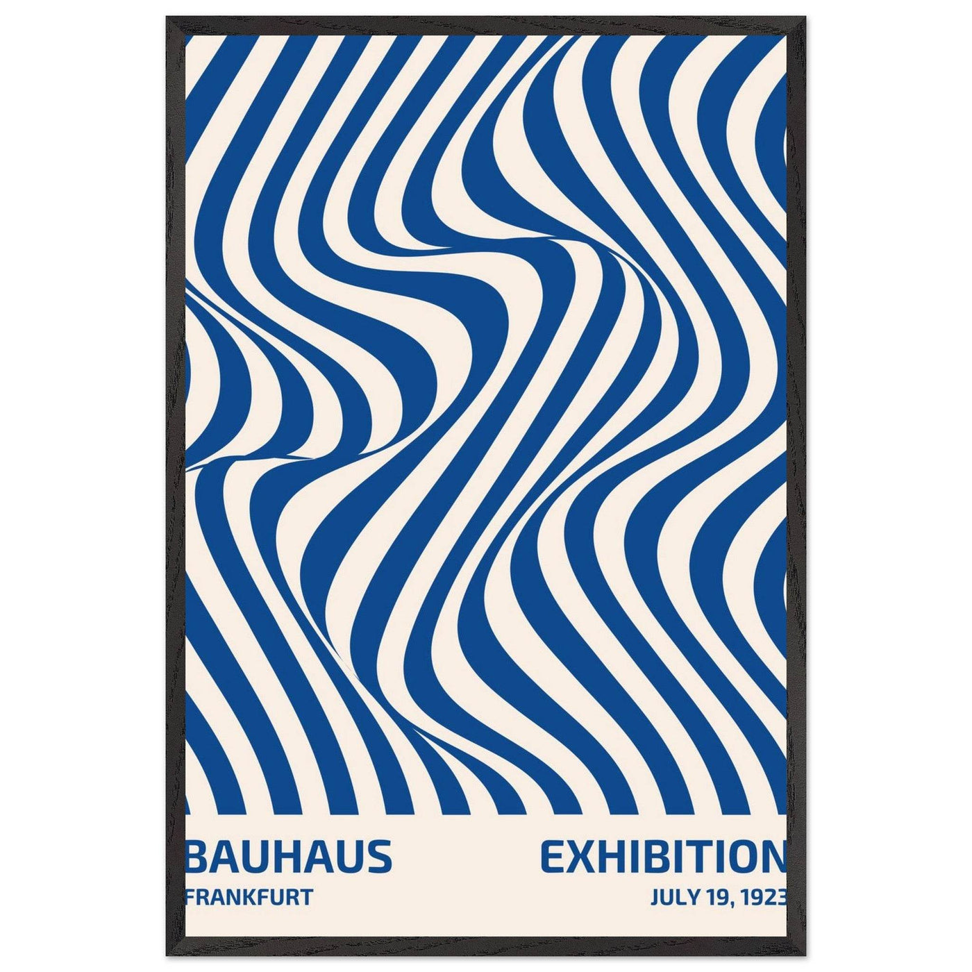 Bauhaus Ausstellung 1923 Op Art Wavy - Vibrantwalls