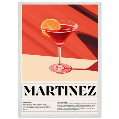 Martinez Cocktail - Vibrantwalls