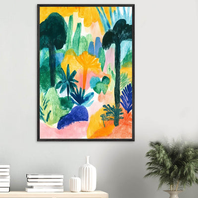 Abstract Tropical - Vibrantwalls