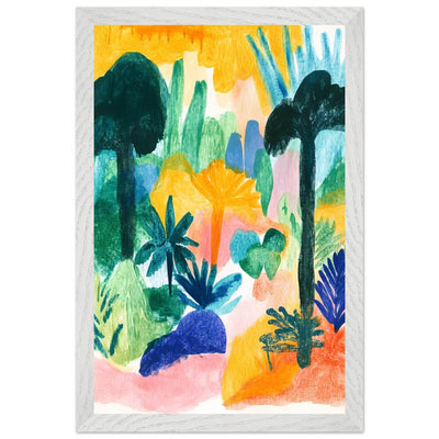 Abstract Tropical - Vibrantwalls
