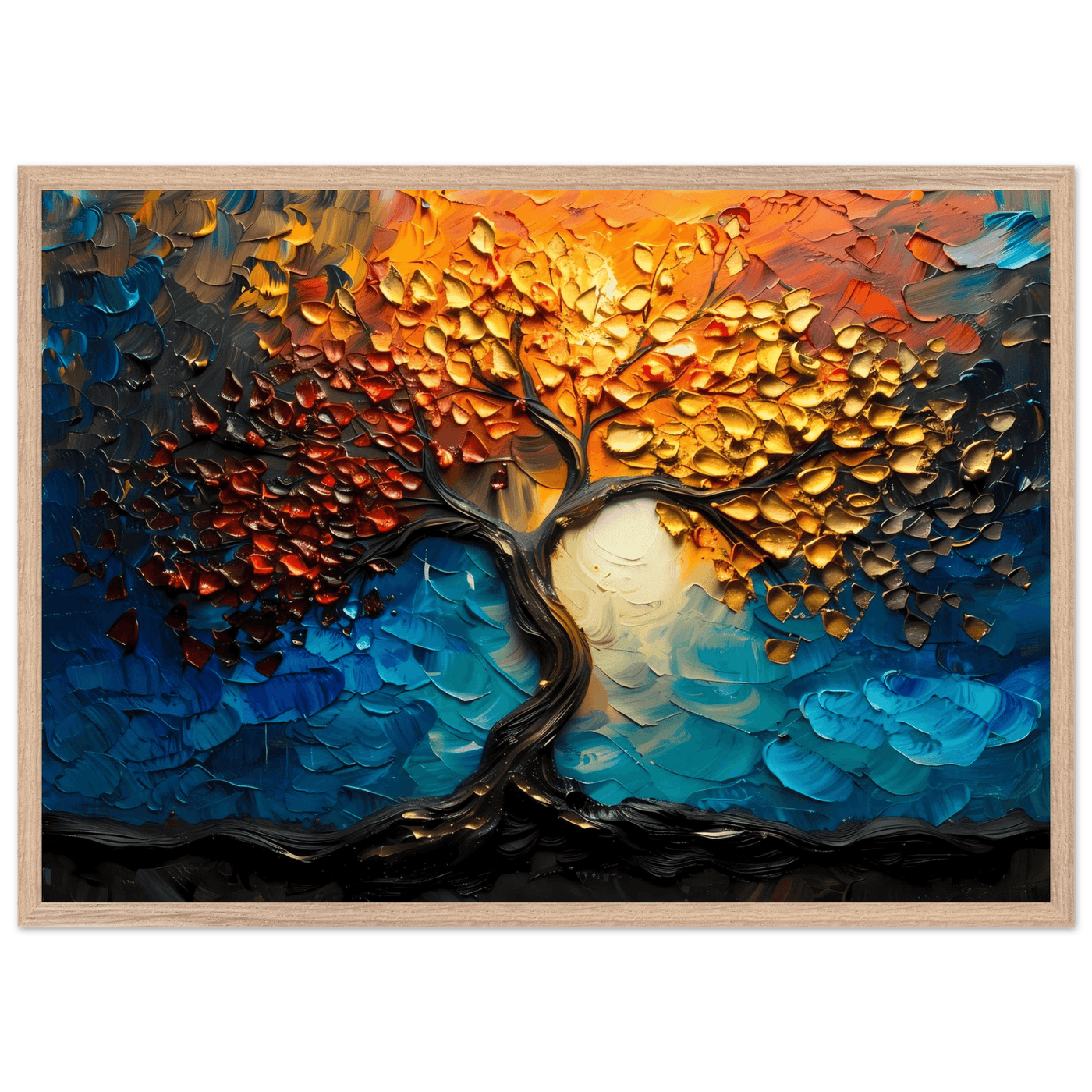 The Tree of Life Premium Wooden - Vibrantwalls