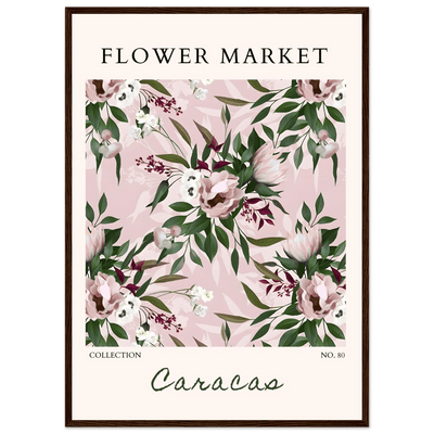 Blush Floral Dream Framed Poster – Elegant Botanical Art Print | Ready-to-Hang in Multiple Sizes & Frame Styles - Vibrantwalls
