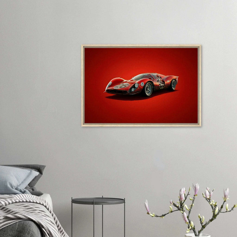 Ferrari 330 P4 Wall Art - Vibrantwalls