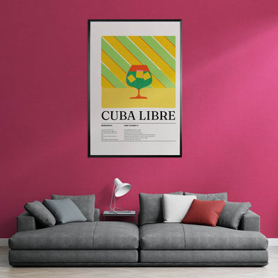 Cuba Libre Cocktail Recipe - Vibrantwalls