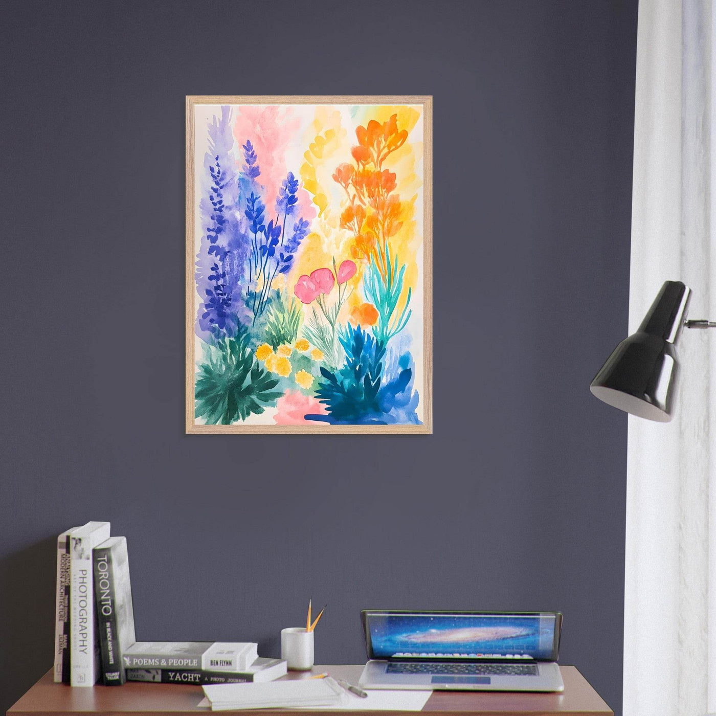 Abstract Floral Garden Matisse - Vibrantwalls