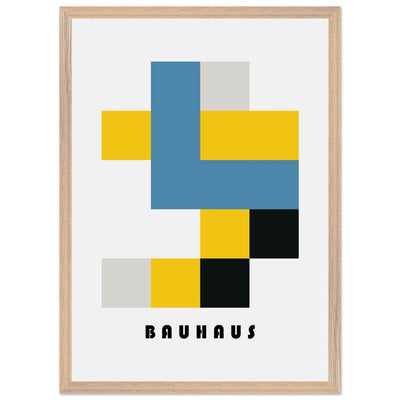 Bauhaus Geometric Abstract - Vibrantwalls
