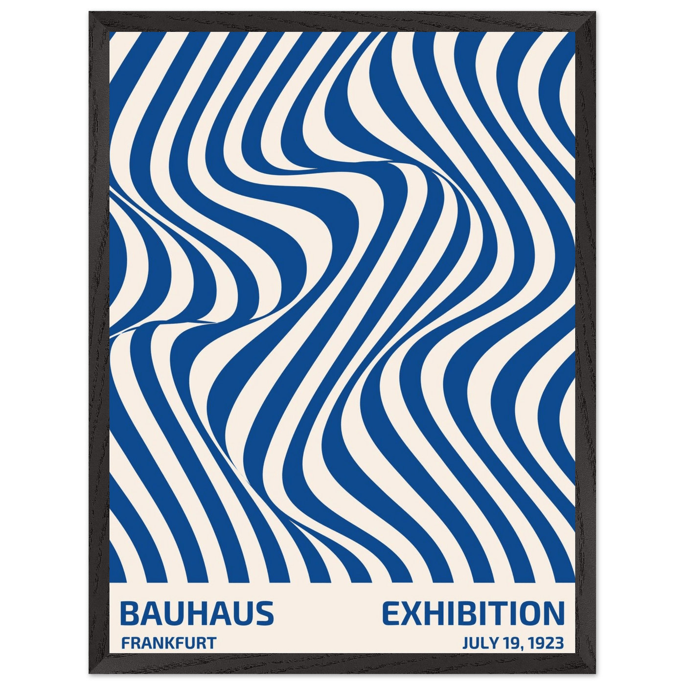 Bauhaus Ausstellung 1923 Op Art Wavy - Vibrantwalls