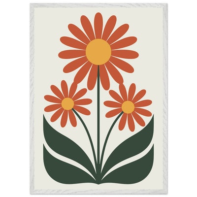 Abstract Floral Delight - Vibrantwalls