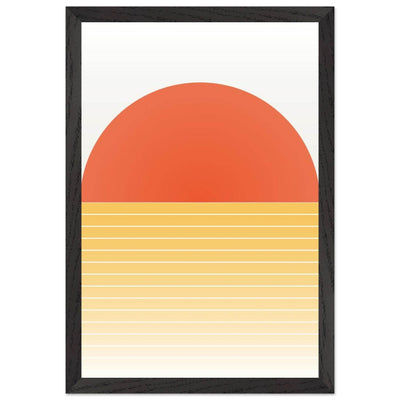 Bauhaus Sunset 1923 - Vibrantwalls