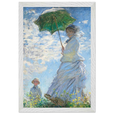 CWoman with a Parasol - Stylish Outdoor Sun Protection for Elegant Days - Vibrantwalls