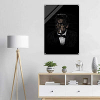 Dean Martin Acrylic Print - Iconic Artwork for Music Lovers - Vibrantwalls