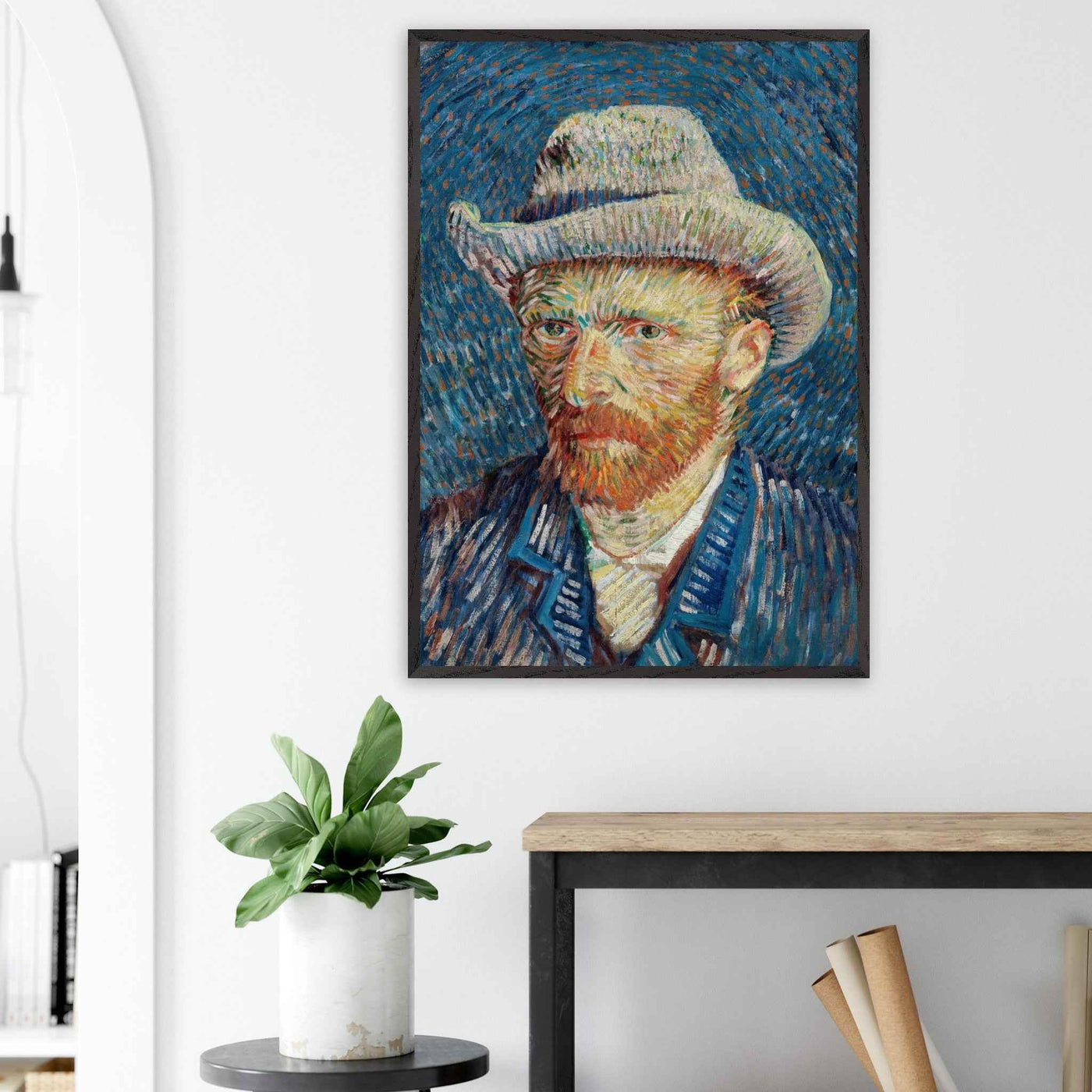 Self-Portrait Grey Felt Hat - Stylish and Versatile Headwear - Vibrantwalls