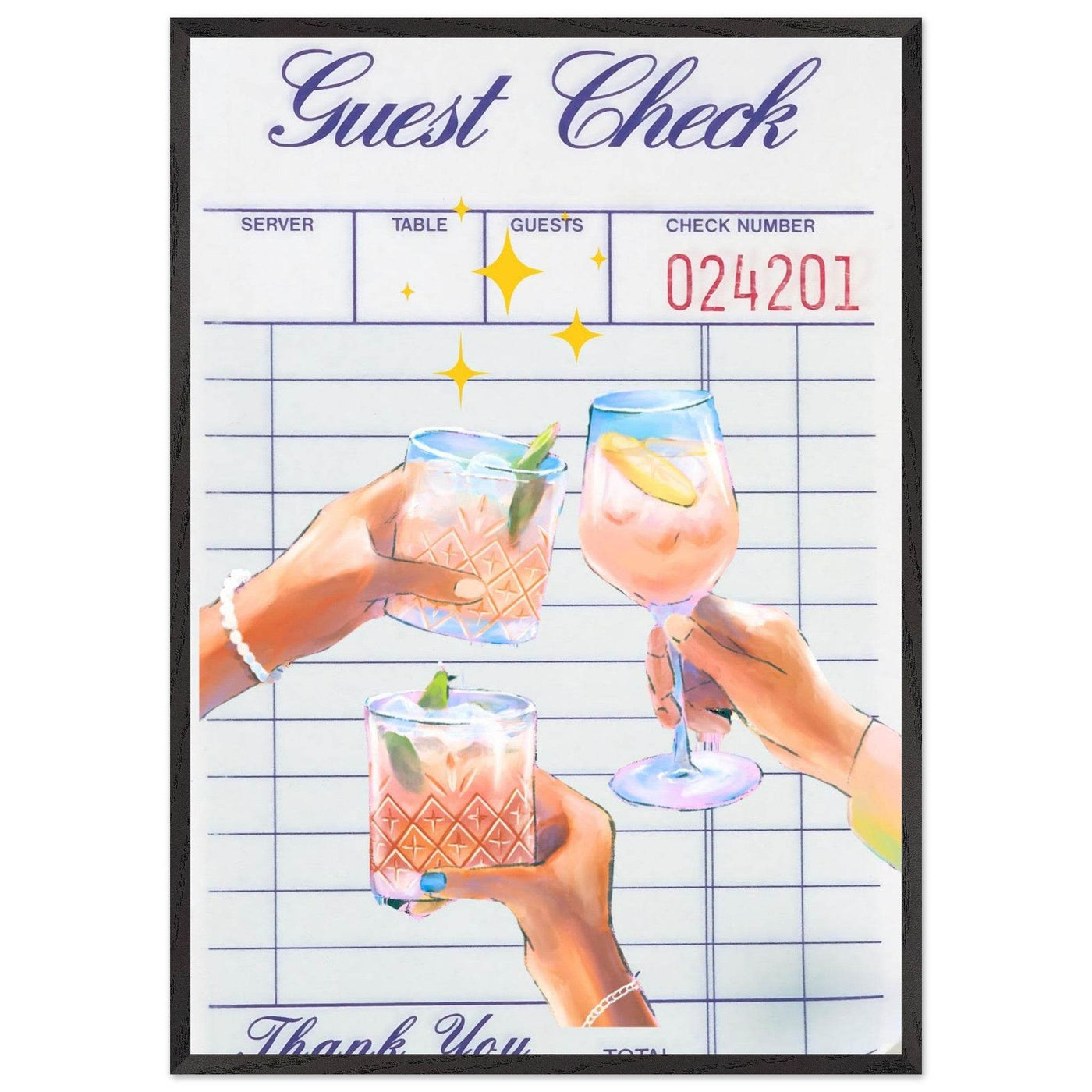 Gin & Tonic Cheers - Vibrantwalls