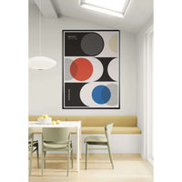 Bauhaus Geometric Abstract Poster Wall Art - Vibrantwalls