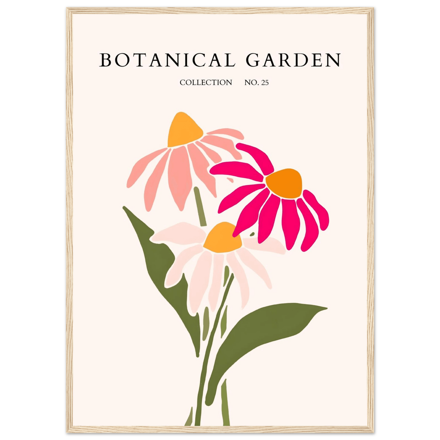 Botanical Garden Collection Framed Posters – Vibrant Floral Art Prints for Nature Lovers | Ready-to-Hang - Vibrantwalls