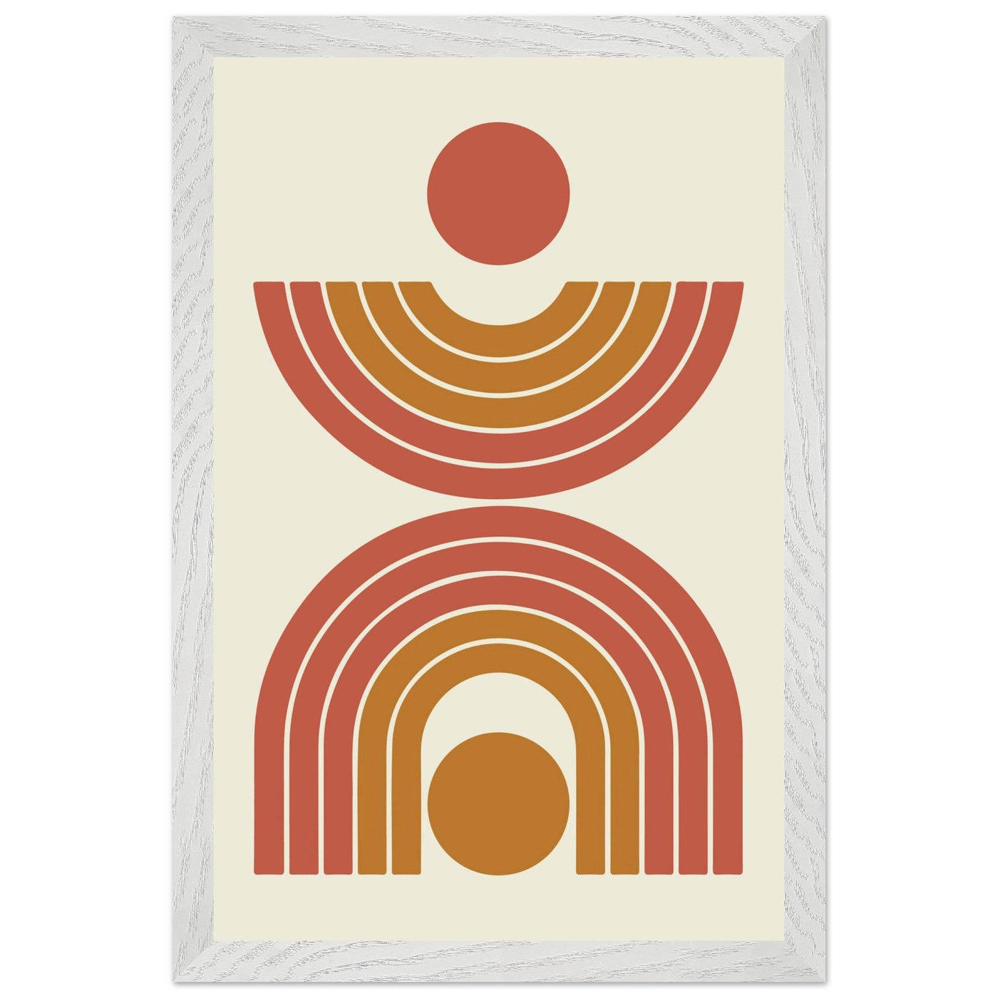Abstract Desert Landscape Textured - Vibrantwalls