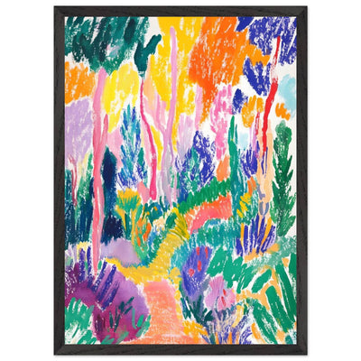 Vibrant Abstract Forest Henri Matisse - Vibrantwalls