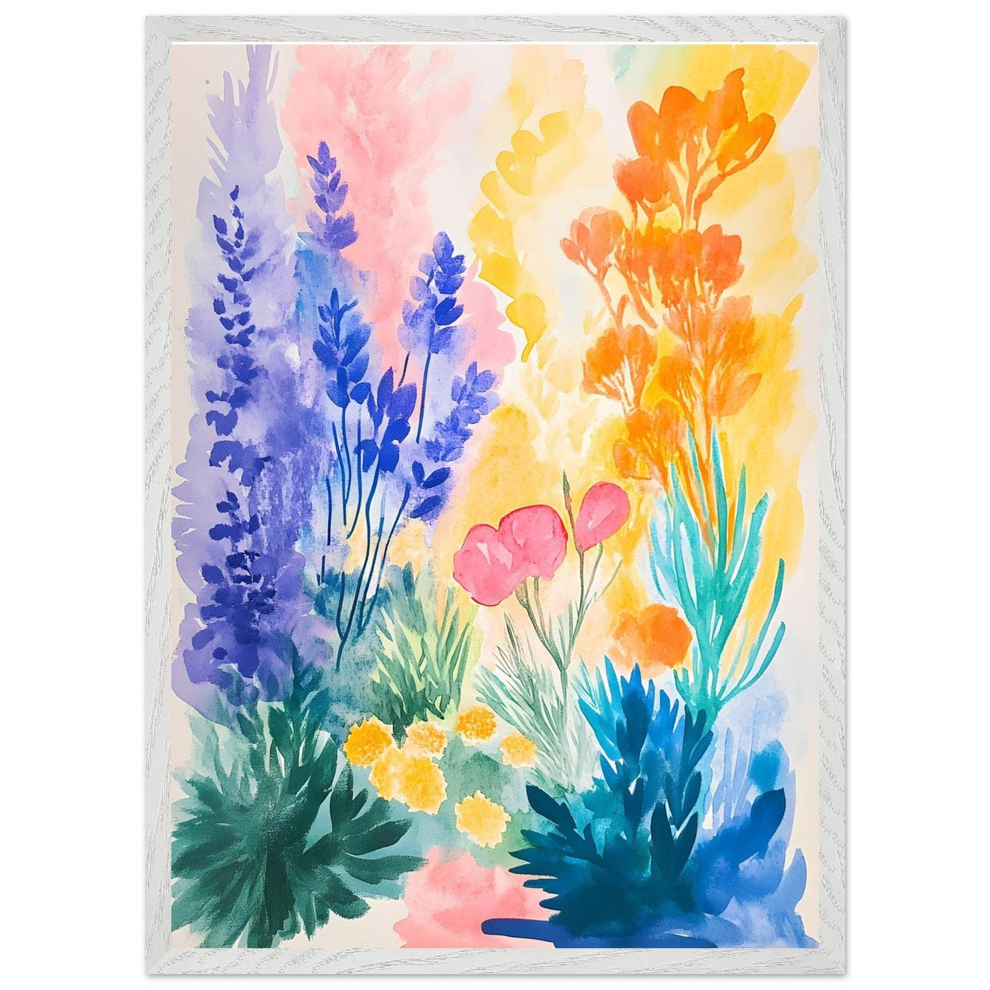 Abstract Floral Garden Matisse - Vibrantwalls