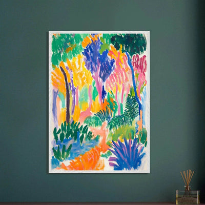 Abstract Foliage Art - Modern Wall Decor for Your Home - Vibrantwalls