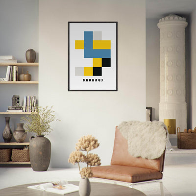 Bauhaus Geometric Abstract - Vibrantwalls