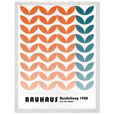 Bauhaus-Style The Blue Waves - Vibrantwalls