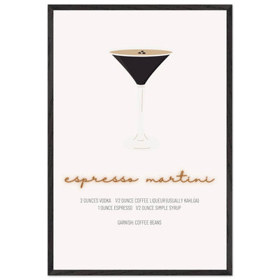 Espresso Martini Cocktail Recipe - Vibrantwalls