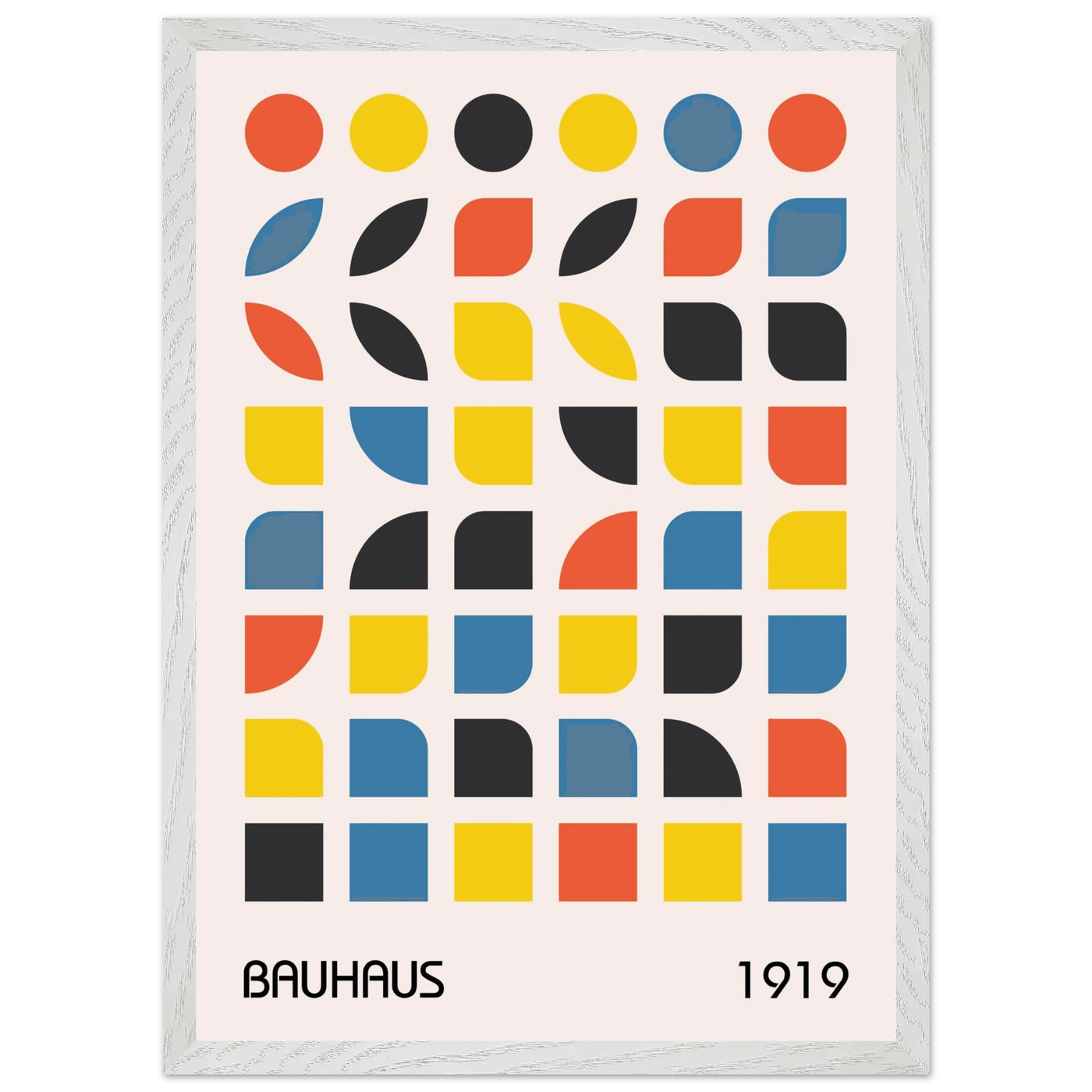 Bauhaus 1919 Geometric Abstract - Vibrantwalls