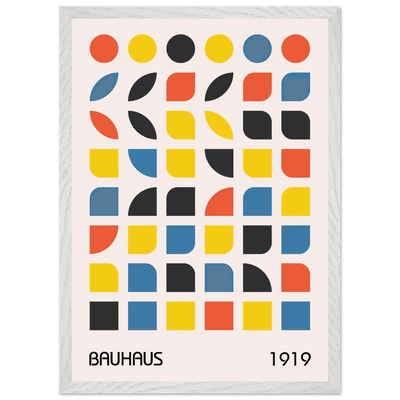 Bauhaus 1919 Geometric Abstract - Vibrantwalls