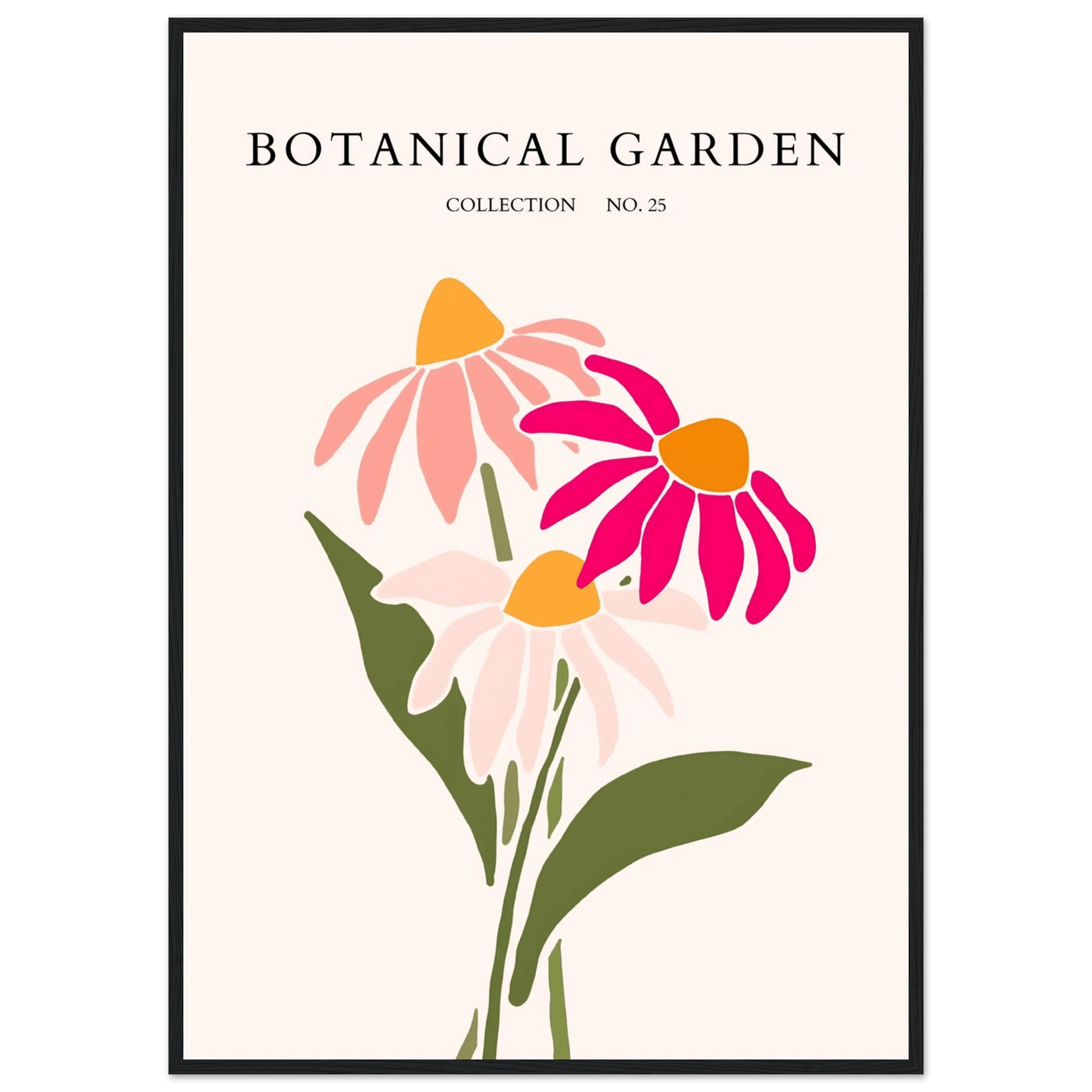 Botanical Garden Collection Framed Posters – Vibrant Floral Art Prints for Nature Lovers | Ready-to-Hang - Vibrantwalls