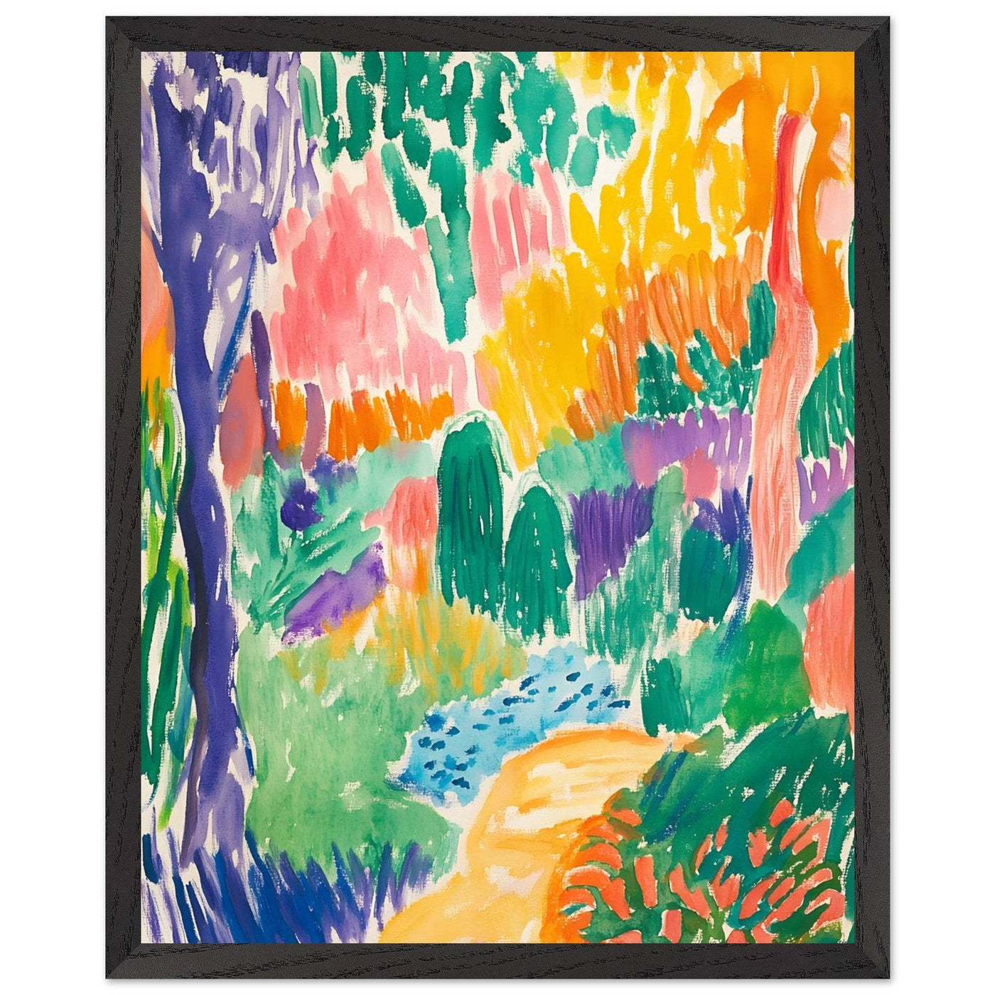Henri Matisse Abstract Garden Scene - Vibrantwalls