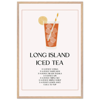 Long Island Iced Tea Recipe Strong Cocktail - Vibrantwalls