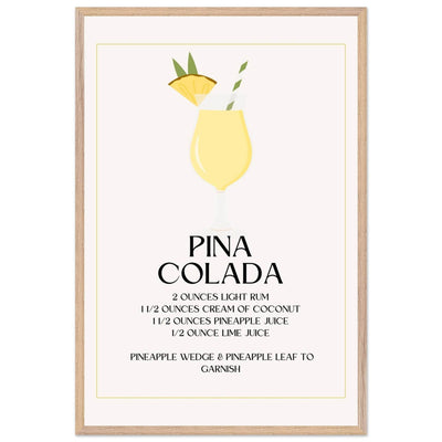 Pina Colada Cocktail Recipe - Vibrantwalls